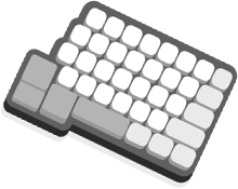 キーボード（右）