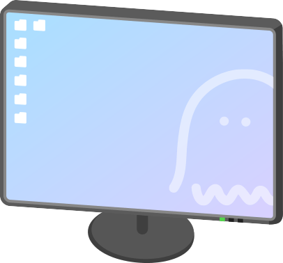 モニター（左）