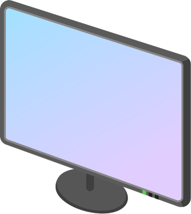 モニター（右）