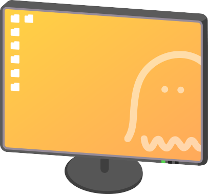 モニター（左）