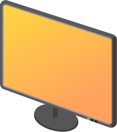 モニター（右）